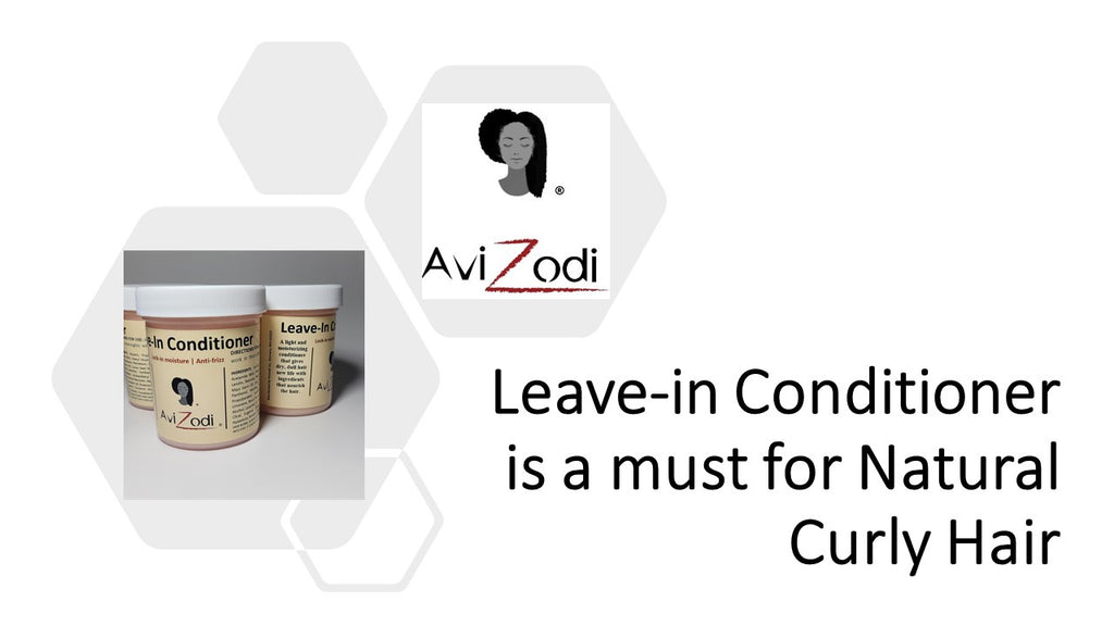 Leave-in Conditioner is a Must for Natural Curly Hair