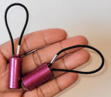 Avizodi hair stretching tools to reduce hair shrinkage and stretch natural 4c hair without using heat. Avizodi hair weights include hair beads, clips and bands to stretch natural black hair.