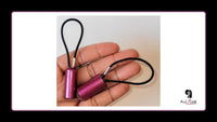 Avizodi hair stretching tools to reduce hair shrinkage and stretch natural 4c hair without using heat. Avizodi hair weights include hair beads, clips and bands to stretch natural black hair.
