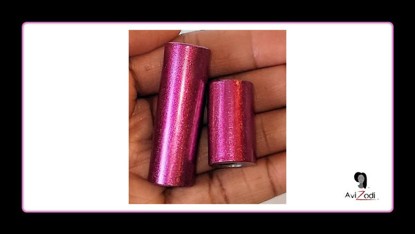Avizodi hair stretching tools to reduce hair shrinkage and stretch natural 4c hair without using heat. Avizodi hair weights include hair beads, clips and bands to stretch natural black hair.
