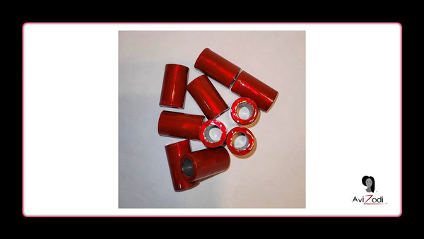 Avizodi hair stretching tools to reduce hair shrinkage and stretch natural 4c hair without using heat. Avizodi hair weights include hair beads, clips and bands to stretch natural black hair.