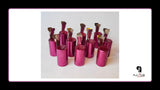 Avizodi hair stretching tools to reduce hair shrinkage and stretch natural 4c hair without using heat. Avizodi hair weights include hair beads, clips and bands to stretch natural black hair.