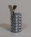 Avizodi hair stretching tools to reduce hair shrinkage and stretch natural 4c hair without using heat. Avizodi hair weights include hair beads, clips and bands to stretch natural black hair.